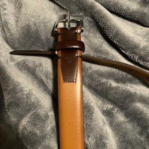 Banana Republic Basic Dress Belt - Cognac - 36
